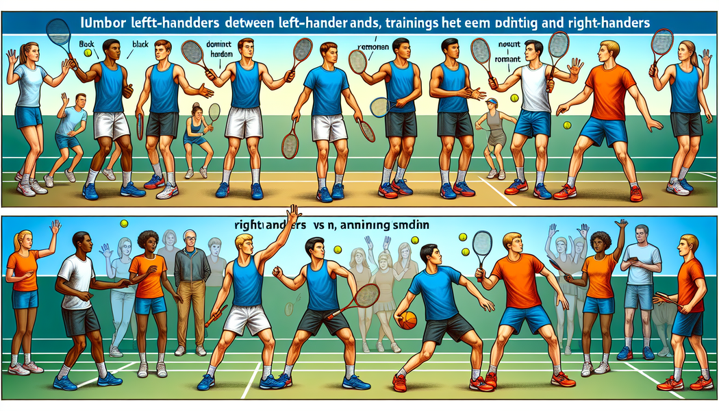 Verletzungsrisiko und Präventionsmethoden differenzieren zwischen Händigkeiten - Gibt es Unterschiede in der Trainingsphysiologie zwischen Linkshändern und Rechtshändern in Rückschlagsportarten wie Tennis oder Badminton?