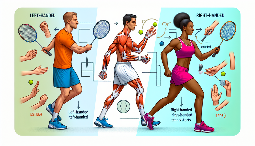 Einfluss von Seitenpräferenz auf mentale und taktische Vorbereitung - Gibt es Unterschiede in der Trainingsphysiologie zwischen Linkshändern und Rechtshändern in Rückschlagsportarten wie Tennis oder Badminton?